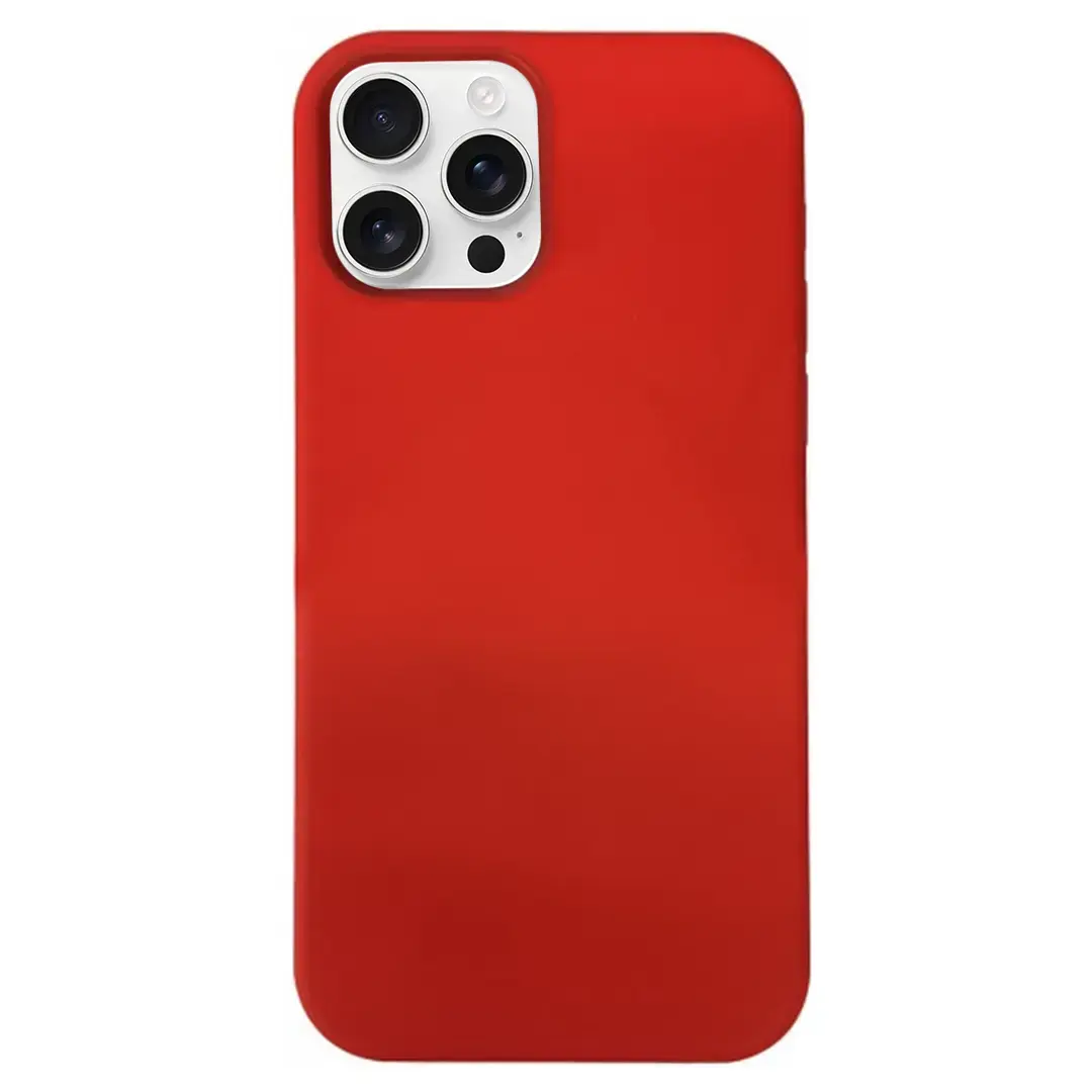 iPhone 17 Pro Max MagSafe Soft Touch Case Red